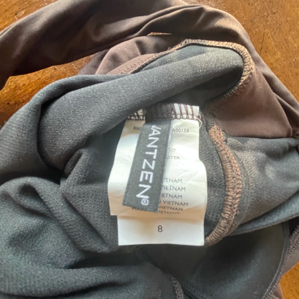 Jantzen Brown Size 8 One Piece Bathing Suit NWOT - Picture 5 of 6